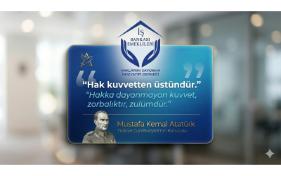 Cumhuriyetimiz ve Bankamızın kurucusu ATA’mıza minnettarız